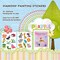 5D Diamond Painting Stickers Kits for Kids Arts and Crafts, Cartoon Stickers Stick Paint with Diamonds by Numbers, 18Pcs Cute Insect, Animals, Easy to DIY